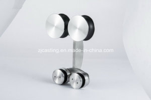 Wooden Door Stainless Steel Roller Sliding Door System (LH-19)