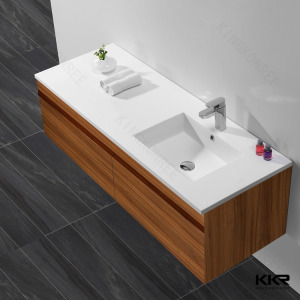 Hot Design Cabinet Basin Artificial Stone Bathroom Vanity